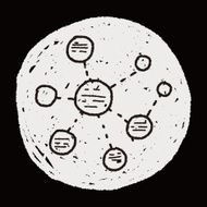 infographic chart doodle drawing N209
