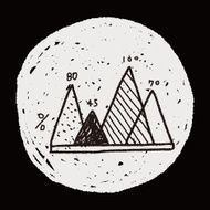 infographic chart doodle drawing N213