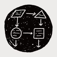 infographic chart doodle drawing N240