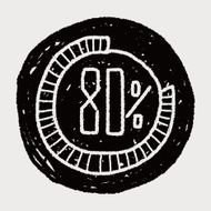 infographic chart doodle drawing N246