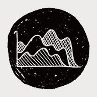 infographic chart doodle drawing N258