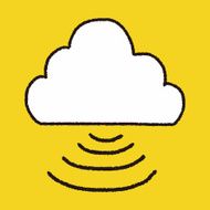 internet cloud doodle drawing N93