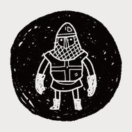 knight doodle N94