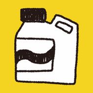 Laundry detergent doodle drawing N4