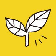 leaf doodle drawing N4