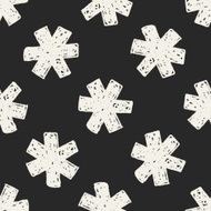 medical doodle seamless pattern background