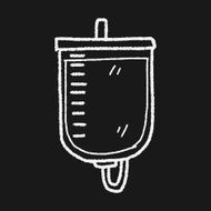 medical drip doodle drawing N6
