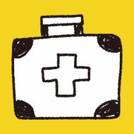medicine case doodle drawing N4