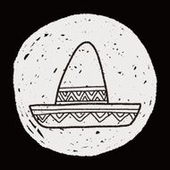mexican hat doodle N11