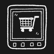 mobile shopping doodle N5
