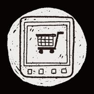 mobile shopping doodle N6