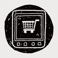 mobile shopping doodle N7