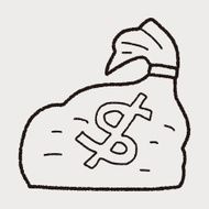 money bag doodle N4