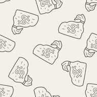 money bag doodle N8