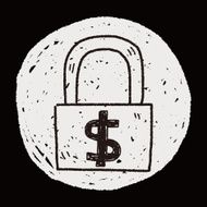 money lock doodle N6