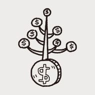 money tree doodle N4