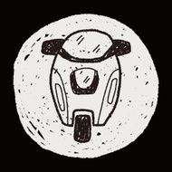 motorcycle doodle N58