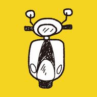 motorcycle doodle N69