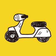 motorcycle doodle N72