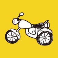 motorcycle doodle N73