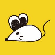 mouse doodle drawing N3