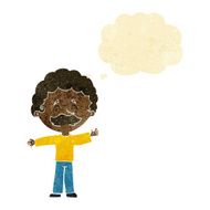 cartoon boy with mustache thought bubble N2