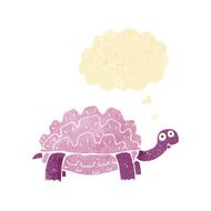cartoon tortoise with thought bubble N2