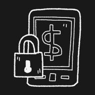 phone money safe doodle N5