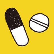 pills doodle drawing N12