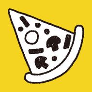 pizza doodle drawing N4