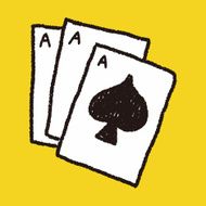 playcard doodle drawing N4