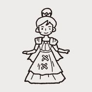 princess doodle N28