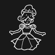 princess doodle N34