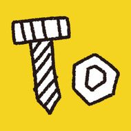 pushpin doodle drawing N3