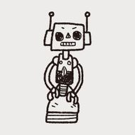robot doodle N370