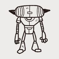 robot doodle N382