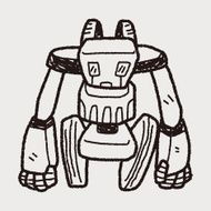 robot doodle N383
