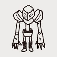 robot doodle N390