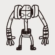 robot doodle N391