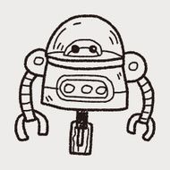 robot doodle N394