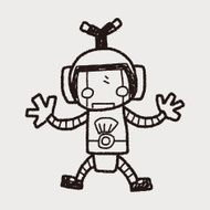robot doodle N401