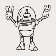 robot doodle N405