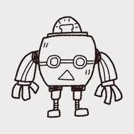 robot doodle N412