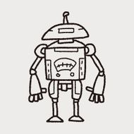 robot doodle N415