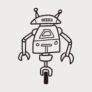 robot doodle N416