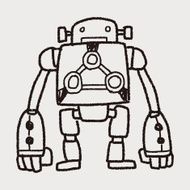 robot doodle N419