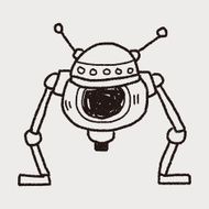 robot doodle N421