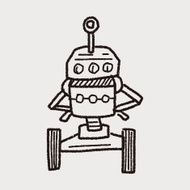 robot doodle N422