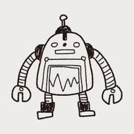 robot doodle N429
