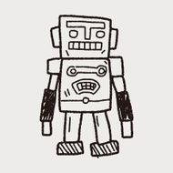robot doodle N431